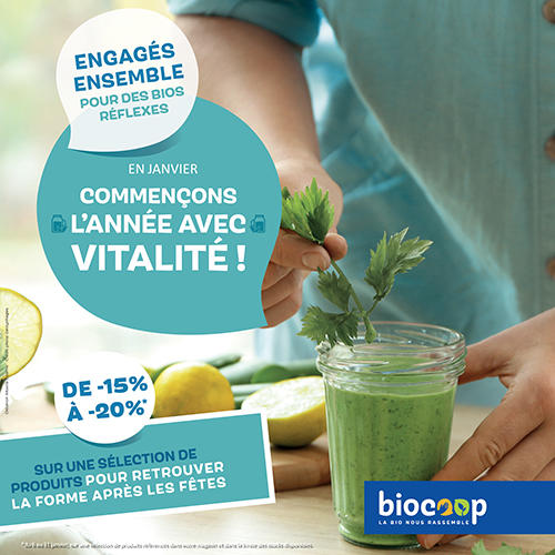 En janvier, commençons l'année avec vitalité !